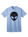 Exquisite Extraterrestrial Face - Alien Distressed Adult T-Shirt by TooLoud-Mens T-shirts-TooLoud-Light-Blue-Small-Davson Sales