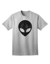 Exquisite Extraterrestrial Face - Alien Distressed Adult T-Shirt by TooLoud-Mens T-shirts-TooLoud-AshGray-Small-Davson Sales