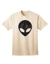 Exquisite Extraterrestrial Face - Alien Distressed Adult T-Shirt by TooLoud-Mens T-shirts-TooLoud-Natural-Small-Davson Sales