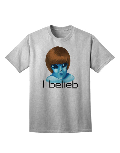 Exquisite Extraterrestrial - I Belieb Adult T-Shirt by TooLoud-Mens T-shirts-TooLoud-AshGray-Small-Davson Sales