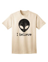 Exquisite Extraterrestrial - I Believe Distressed Adult T-Shirt by TooLoud-Mens T-shirts-TooLoud-Natural-Small-Davson Sales