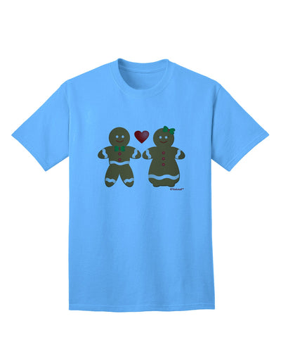 Exquisite Gingerbread Man and Gingerbread Woman Couple Adult T-Shirt Collection by TooLoud-Mens T-shirts-TooLoud-White-Small-Davson Sales