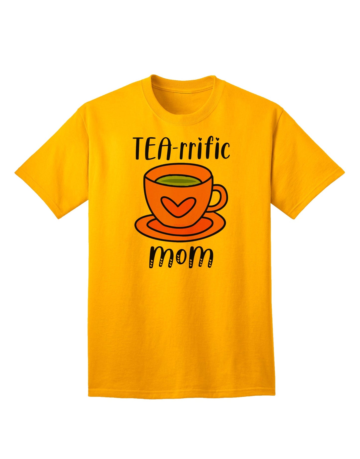 Exquisite Mom Adult T-Shirt with a Tea-Inspired Design-Mens T-shirts-TooLoud-Gold-Small-Davson Sales