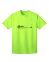 Exquisite Nature's Harmony Guitar Adult T-Shirt - A Captivating Addition to Your Wardrobe, Crafted by TooLoud-Mens T-shirts-TooLoud-Neon-Green-Small-Davson Sales