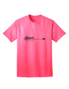 Exquisite Nature's Harmony Guitar Adult T-Shirt - A Captivating Addition to Your Wardrobe, Crafted by TooLoud-Mens T-shirts-TooLoud-Neon-Pink-Small-Davson Sales