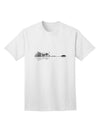 Exquisite Nature's Harmony Guitar Adult T-Shirt - A Captivating Addition to Your Wardrobe, Crafted by TooLoud-Mens T-shirts-TooLoud-White-Small-Davson Sales