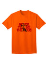 Exquisite Never Tell Me The Odds Adult T-Shirt by TooLoud for Discerning Ecommerce Shoppers-Mens T-shirts-TooLoud-Orange-Small-Davson Sales