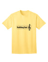Exquisite Nothing But Treble Music Pun Adult T-Shirt by TooLoud - A Must-Have for Music Enthusiasts-Mens T-shirts-TooLoud-Yellow-Small-Davson Sales