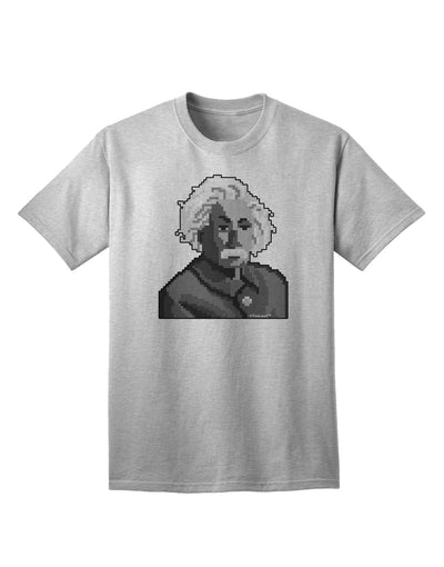 Exquisite Pixel Albert Design Adult T-Shirt Offered by TooLoud-Mens T-shirts-TooLoud-AshGray-Small-Davson Sales