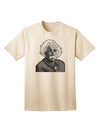 Exquisite Pixel Albert Design Adult T-Shirt Offered by TooLoud-Mens T-shirts-TooLoud-Natural-Small-Davson Sales