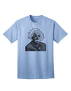 Exquisite Pixel Albert Design Adult T-Shirt Offered by TooLoud-Mens T-shirts-TooLoud-Light-Blue-Small-Davson Sales