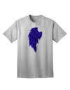 Exquisite Single Left Dark Angel Wing Design - Couples Adult T-Shirt-Mens T-shirts-TooLoud-AshGray-Small-Davson Sales
