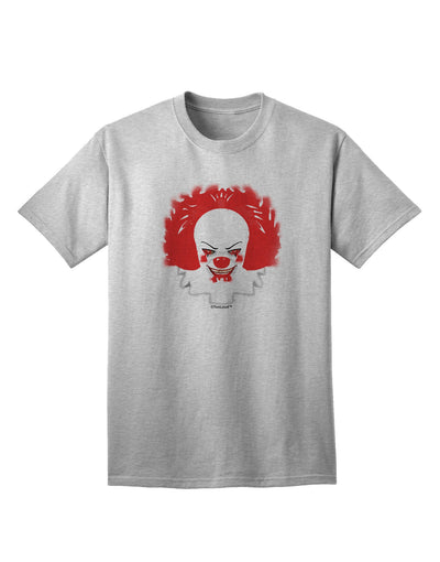 Extra Scary Clown Watercolor Adult T-Shirt-Mens T-Shirt-TooLoud-AshGray-Small-Davson Sales