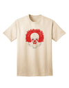 Extra Scary Clown Watercolor Adult T-Shirt-Mens T-Shirt-TooLoud-Natural-Small-Davson Sales