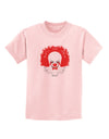 Extra Scary Clown Watercolor Childrens T-Shirt-Childrens T-Shirt-TooLoud-PalePink-X-Small-Davson Sales