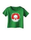 Extra Scary Clown Watercolor Infant T-Shirt Dark-Infant T-Shirt-TooLoud-Clover-Green-06-Months-Davson Sales