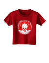 Extra Scary Clown Watercolor Toddler T-Shirt Dark-Toddler T-Shirt-TooLoud-Red-2T-Davson Sales