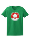 Extra Scary Clown Watercolor Womens Dark T-Shirt-TooLoud-Kelly-Green-X-Small-Davson Sales