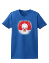 Extra Scary Clown Watercolor Womens Dark T-Shirt-TooLoud-Royal-Blue-X-Small-Davson Sales