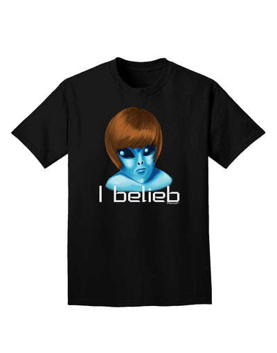 Extraterrestial - I Belieb Adult Dark T-Shirt by TooLoud-Mens T-Shirt-TooLoud-Black-Small-Davson Sales