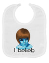 Extraterrestial - I Belieb Baby Bib by TooLoud