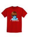 Extraterrestial - I Belieb Childrens Dark T-Shirt by TooLoud-Childrens T-Shirt-TooLoud-Red-X-Small-Davson Sales