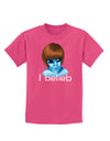 Extraterrestial - I Belieb Childrens Dark T-Shirt by TooLoud-Childrens T-Shirt-TooLoud-Sangria-X-Small-Davson Sales