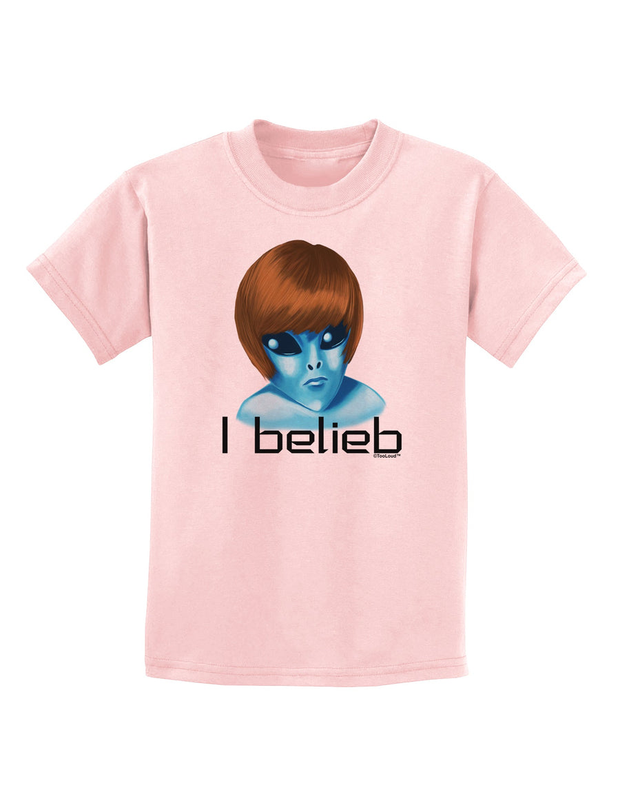 Extraterrestial - I Belieb Childrens T-Shirt by TooLoud-Childrens T-Shirt-TooLoud-White-X-Small-Davson Sales