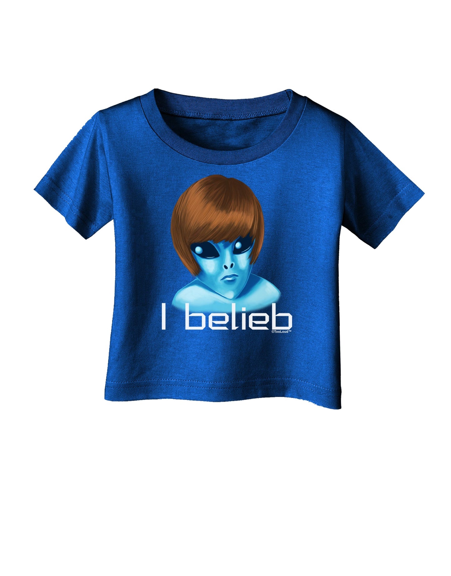 Extraterrestial - I Belieb Infant T-Shirt Dark by TooLoud-Infant T-Shirt-TooLoud-Royal-Blue-06-Months-Davson Sales
