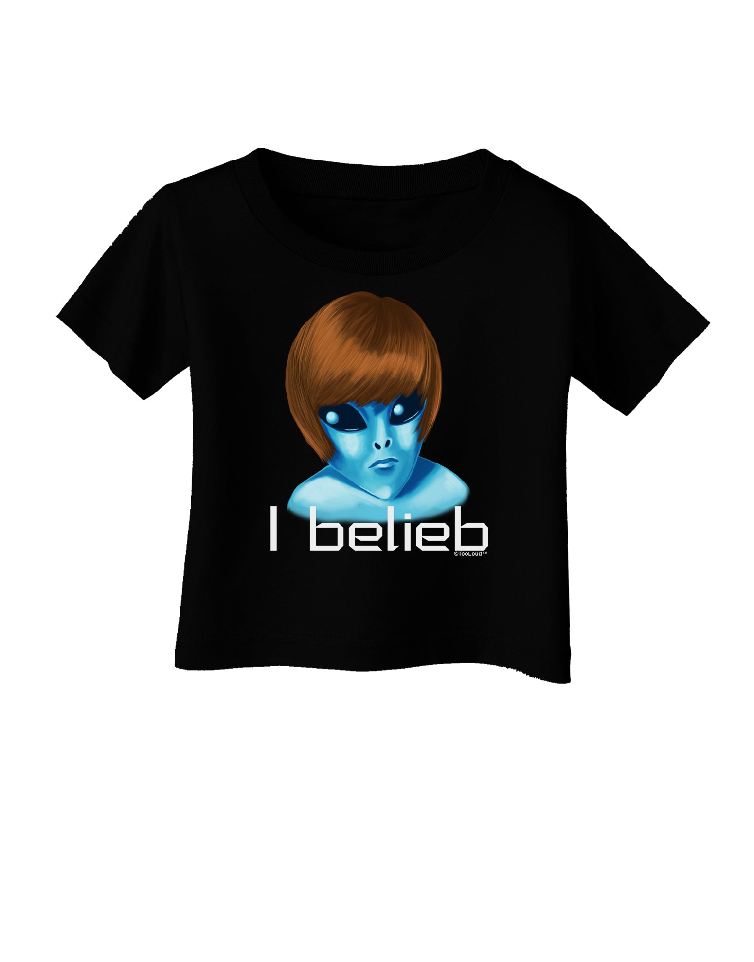 Extraterrestial - I Belieb Infant T-Shirt Dark by TooLoud-Infant T-Shirt-TooLoud-Black-06-Months-Davson Sales