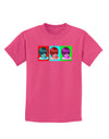 Extraterrestial Pop-art #1 Childrens Dark T-Shirt by TooLoud-Childrens T-Shirt-TooLoud-Sangria-X-Small-Davson Sales