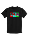 Extraterrestial Pop-art #1 Childrens Dark T-Shirt by TooLoud-Childrens T-Shirt-TooLoud-Black-X-Small-Davson Sales