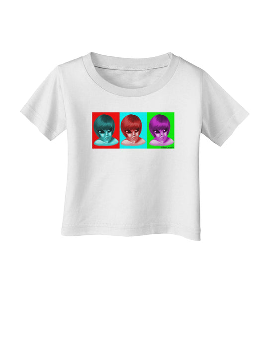 Extraterrestial Pop-art #1 Infant T-Shirt by TooLoud-Infant T-Shirt-TooLoud-White-06-Months-Davson Sales