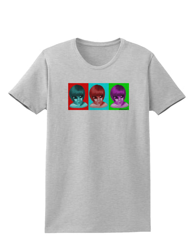 Extraterrestial Pop-art #1 Womens T-Shirt by TooLoud-Womens T-Shirt-TooLoud-AshGray-X-Small-Davson Sales