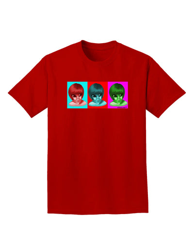 Extraterrestial Pop-art #2 Adult Dark T-Shirt by TooLoud-Mens T-Shirt-TooLoud-Red-Small-Davson Sales