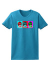 Extraterrestial Pop-art #2 Womens Dark T-Shirt by TooLoud-Womens T-Shirt-TooLoud-Turquoise-X-Small-Davson Sales