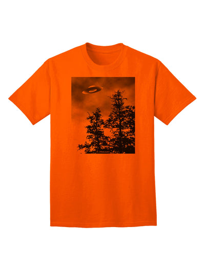 Extraterrestrial Adult T-Shirt: Embrace the Enigma of UFO Sightings with TooLoud-Mens T-shirts-TooLoud-Orange-Small-Davson Sales