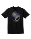 Extraterrestrial Face - Space #1 Adult Dark T-Shirt by TooLoud-Mens T-Shirt-TooLoud-Black-Small-Davson Sales