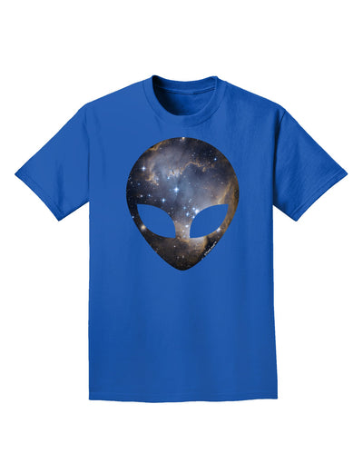 Extraterrestrial Face - Space #1 Adult Dark T-Shirt by TooLoud-Mens T-Shirt-TooLoud-Royal-Blue-Small-Davson Sales