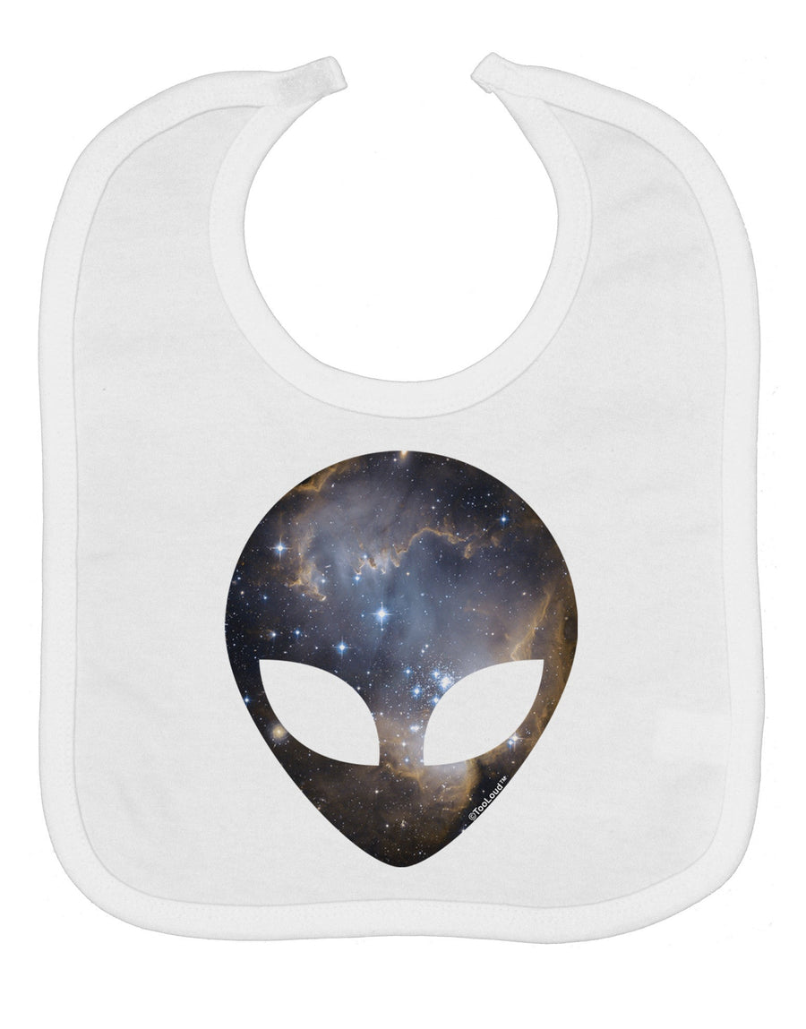 Extraterrestrial Face - Space #1 Baby Bib by TooLoud