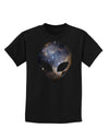 Extraterrestrial Face - Space #1 Childrens Dark T-Shirt by TooLoud-Childrens T-Shirt-TooLoud-Black-X-Small-Davson Sales