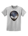 Extraterrestrial Face - Space #1 Childrens T-Shirt by TooLoud-Childrens T-Shirt-TooLoud-AshGray-X-Small-Davson Sales