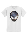 Extraterrestrial Face - Space #1 Childrens T-Shirt by TooLoud-Childrens T-Shirt-TooLoud-White-X-Small-Davson Sales