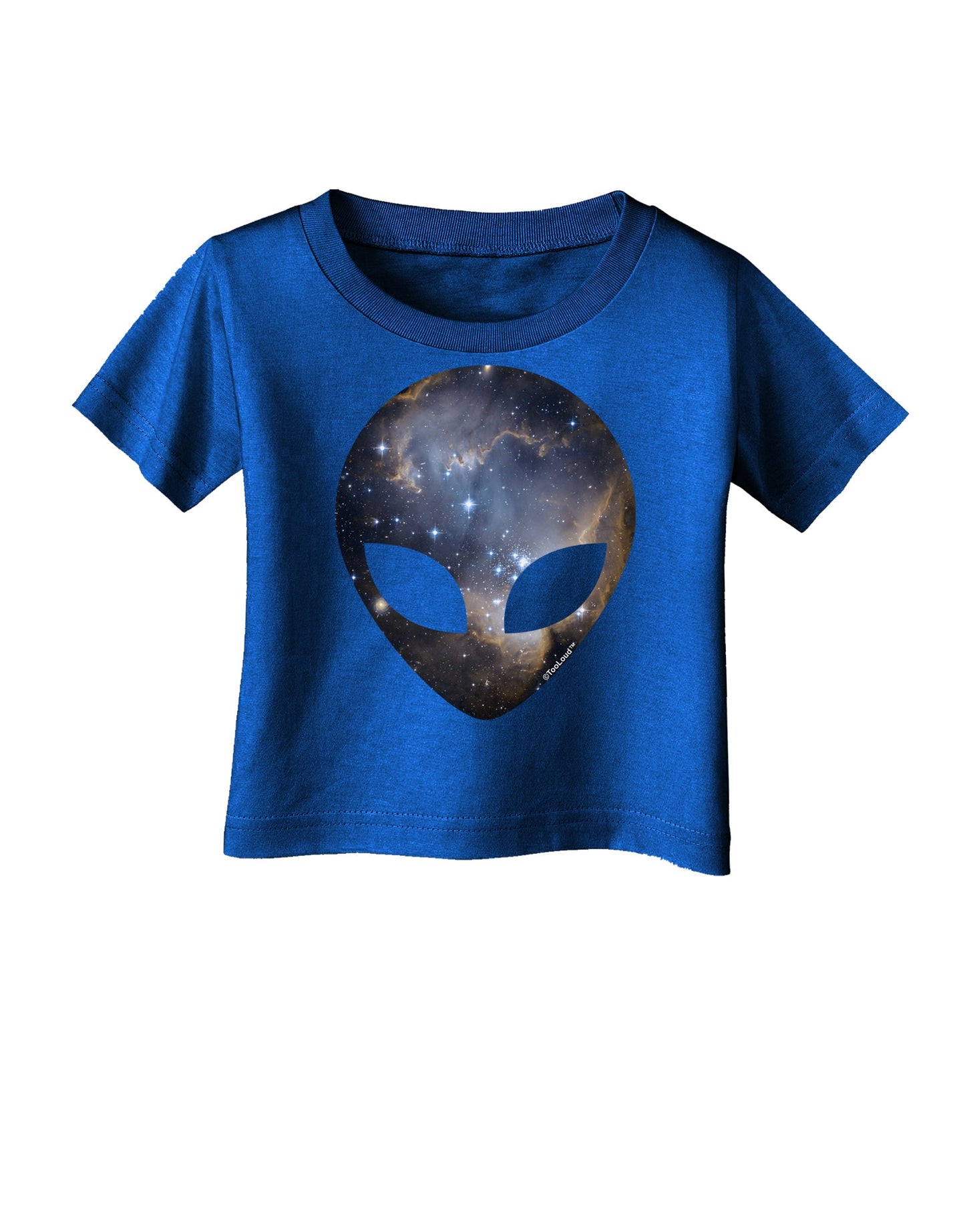 Extraterrestrial Face - Space #1 Infant T-Shirt Dark by TooLoud-Infant T-Shirt-TooLoud-Royal-Blue-06-Months-Davson Sales