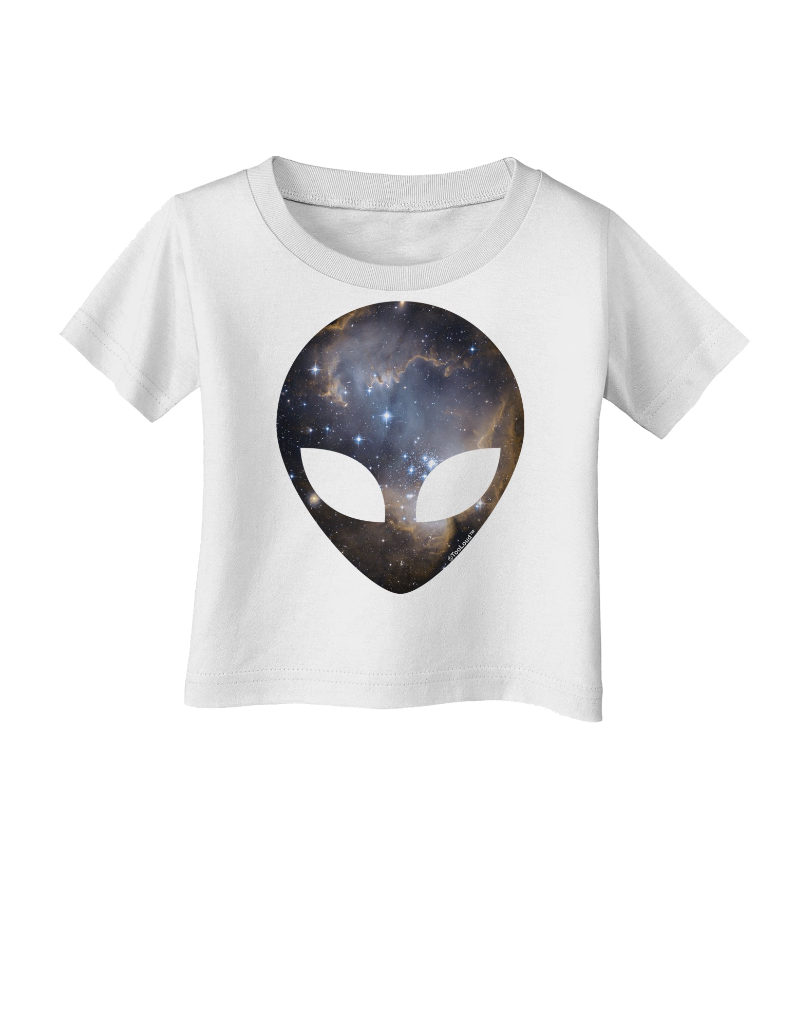 Extraterrestrial Face - Space #1 Infant T-Shirt by TooLoud-Infant T-Shirt-TooLoud-White-06-Months-Davson Sales