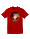 Extraterrestrial Face - Space #2 Adult Dark T-Shirt by TooLoud-Mens T-Shirt-TooLoud-Red-Small-Davson Sales