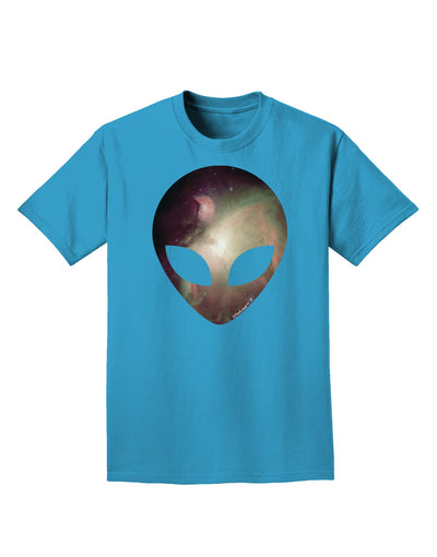 Extraterrestrial Face - Space #2 Adult Dark T-Shirt by TooLoud-Mens T-Shirt-TooLoud-Turquoise-Small-Davson Sales