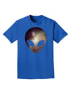 Extraterrestrial Face - Space #2 Adult Dark T-Shirt by TooLoud-Mens T-Shirt-TooLoud-Royal-Blue-Small-Davson Sales