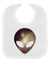 Extraterrestrial Face - Space #2 Baby Bib by TooLoud