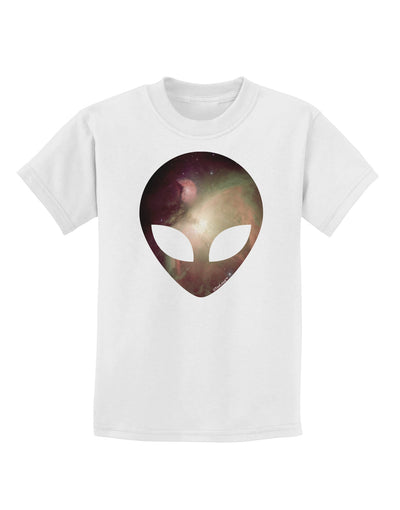 Extraterrestrial Face - Space #2 Childrens T-Shirt by TooLoud-Childrens T-Shirt-TooLoud-White-X-Small-Davson Sales